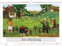 Kunstkalender »Naive«, 440x310 mm, Juni