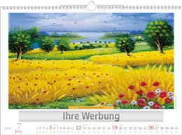 Kunstkalender »Naive«, 440x310 mm, Juli