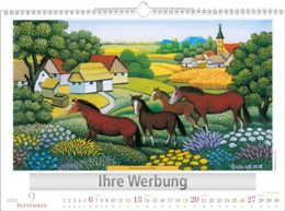 Kunstkalender »Naive«, 440x310 mm, September
