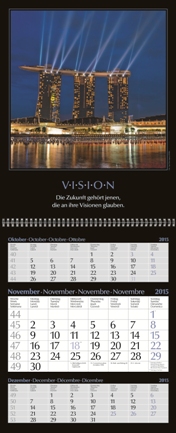 Dreimonatskalender »Motivation«, 300x790 mm, November