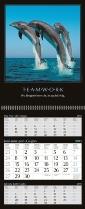 Dreimonats-Bildkalender »Motivation«, 300x790 mm, November