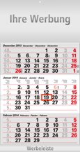 Dreimonatskalender »Major«, 315x594 mm