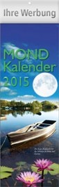 Streifenkalender »Mondkalender«, 155x445 mm, Titelblatt