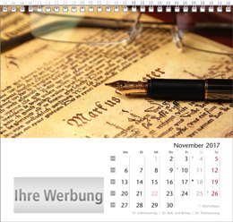 Tischaufstellkalender »Your Name«, November