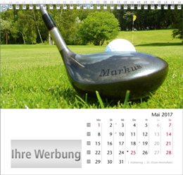 Tischaufstellkalender »Your Name«, Mai