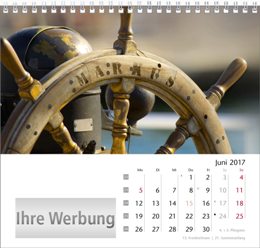 Tischaufstellkalender »Your Name«, Juni