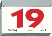 Tages-Abfreißkalender »T_310F«, 80x55 mm, FSC-zertifiziert