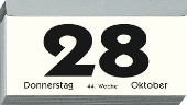 Tages-Abfreißkalender »T_310F«, 110x60 mm